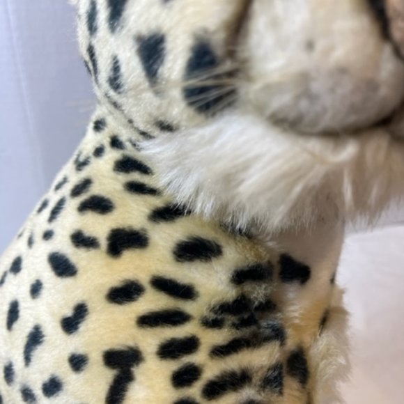 VTG 17" Sitting Chetah Stuffed Animal Applause by Avanti Italy 1983 - Picture 12 of 12